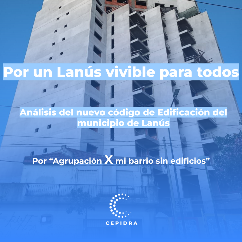 Por un Lanús vivible para todos (1)